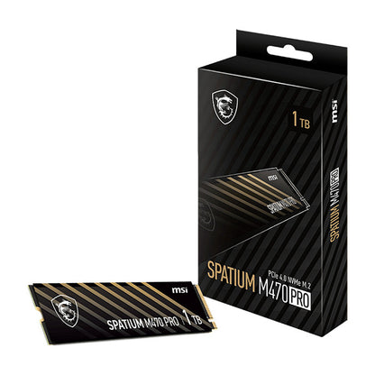 M.2 1TB MSI Spatium M470 Pro (M.2 2280) PCIe Gen4 x4 NVMe
