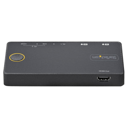 2 PORT HYBRID USB-C KVM SWITCH