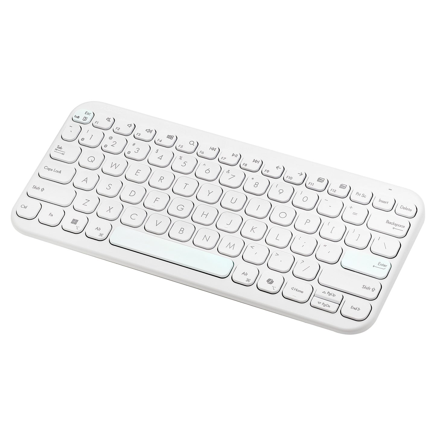 ASUS KW100 Keyboard QWERTZ white