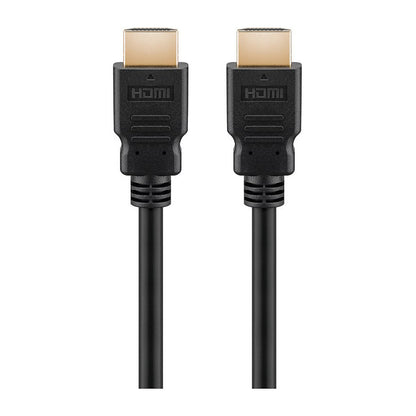 Goobay 10m High Speed HDMI™ Kabel mit Ethernet ,4K (2160p), vergoldete Kontakte