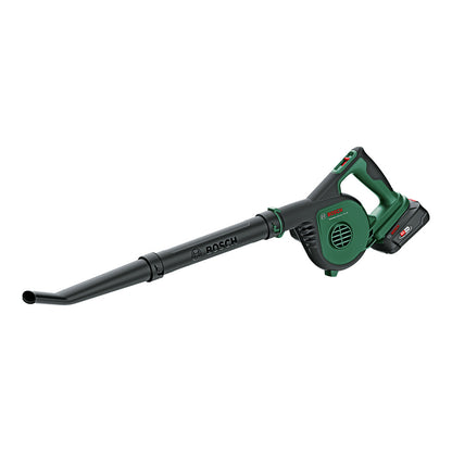 Powertools Akku-Laubblser Universal LeafBlower 18V-130, 18Volt (grn/schwarz, Li-Ionen Akku 2,5Ah, POWER FOR ALL ALLIANCE)