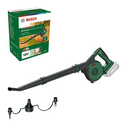 Powertools Akku-Laubblser Universal LeafBlower 18V-130 Solo, 18Volt (grn/schwarz, ohne Akku und Ladegert, POWER FOR ALL ALLIANCE)