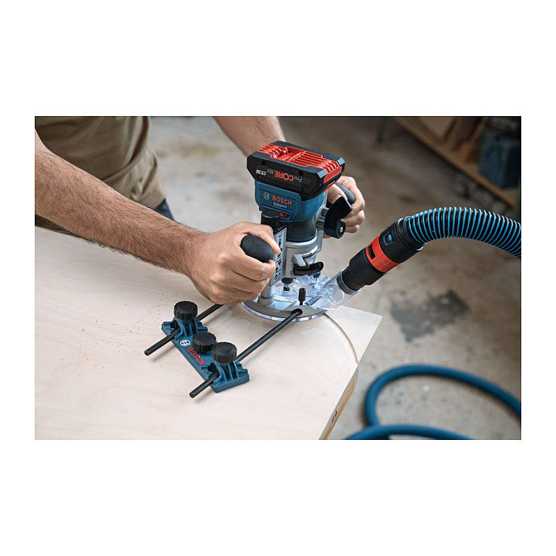 Powertools Akku-Kantenfräse GKF 18V-8 Professional solo, 18Volt (blau/schwarz, ohne Akku und Ladegert, in L-BOXX)