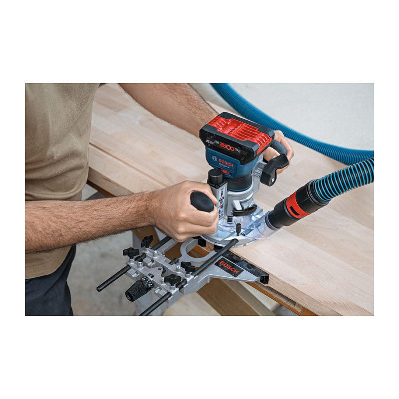 Powertools Akku-Kantenfräse GKF 18V-8 Professional solo, 18Volt (blau/schwarz, ohne Akku und Ladegert, in L-BOXX)