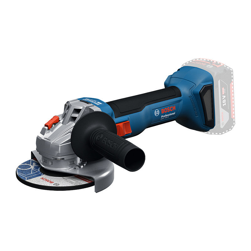 Powertools Akku-Winkelschleifer GWS 18V-8 Professional solo, 18Volt (blau, ohne Akku und Ladegert, in L-BOXX)