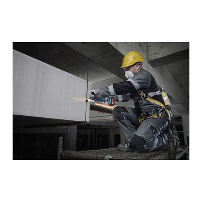 Powertools Akku-Winkelschleifer GWS 18V-8 Professional solo, 18Volt (blau, ohne Akku und Ladegert, in L-BOXX)