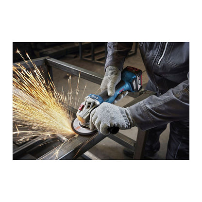 Powertools Akku-Winkelschleifer GWS 18V-8 Professional solo, 18Volt (blau, ohne Akku und Ladegert, in L-BOXX)
