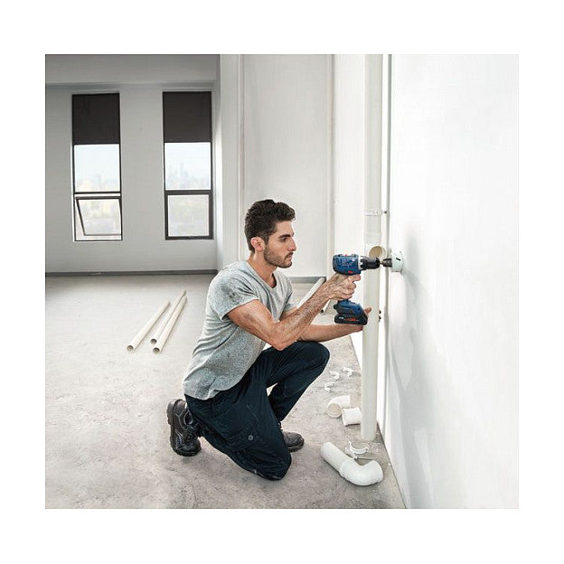 Powertools Akku-Bohrschrauber GSR 18V-65 Professional, 18Volt (blau, 2x Li-Ion Akku 5,0Ah, in L-BOXX)