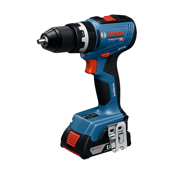Powertools Akku-Schlagbohrschrauber GSB 18V-65 Professional solo, 18Volt (blau, ohne Akku und Ladegert, in L-BOXX)