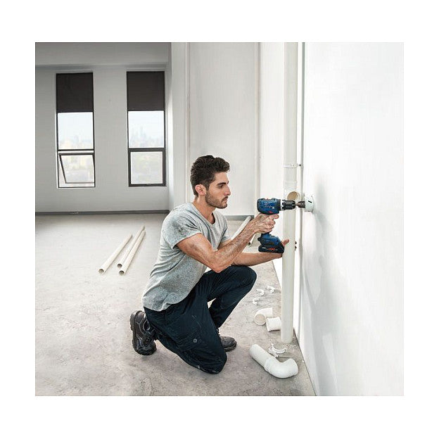 Powertools Akku-Schlagbohrschrauber GSB 18V-65 Professional solo, 18Volt (blau, ohne Akku und Ladegert, in L-BOXX)