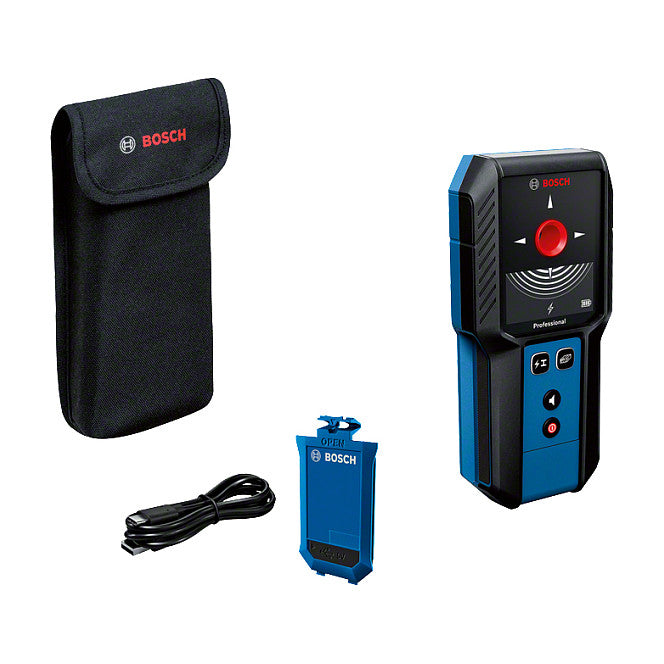 Powertools Ortungsgert GMS 120-27 Professional (blau/schwarz, mit Schutztasche und Li?Ionen-Akku 3,7V 1,0Ah)