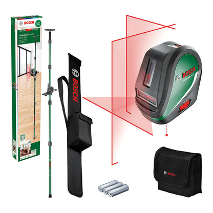 UniversalLevel 3 Maxi Set Kreuzlinien-Laser