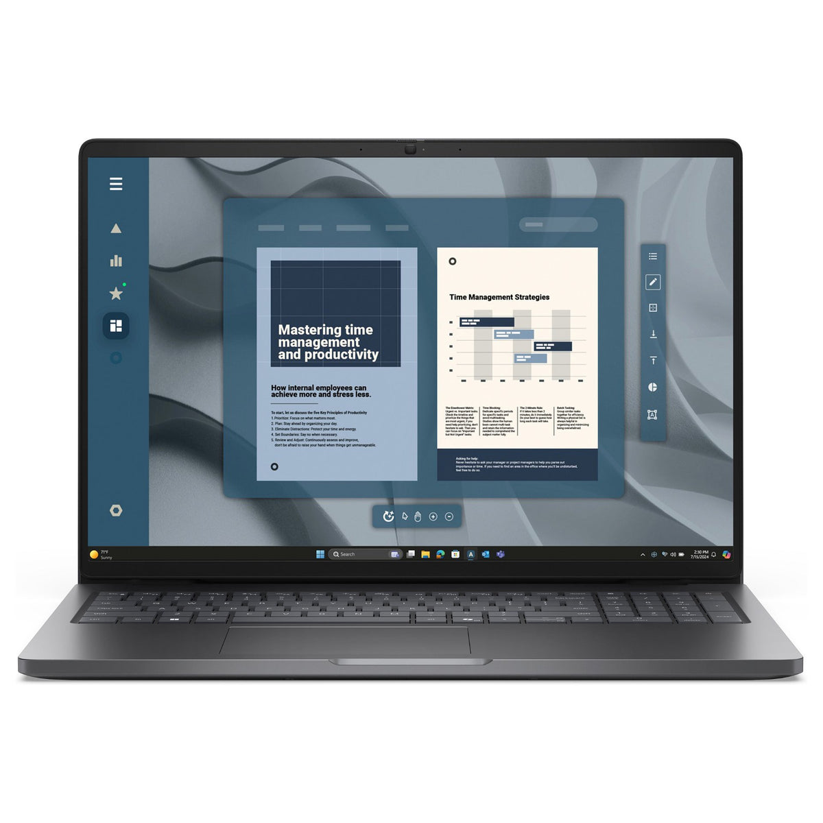 Dell Pro 16 PC16255 RYZ5 220/16GB/512SSD/W11 Pro 1Y Basic Onsite