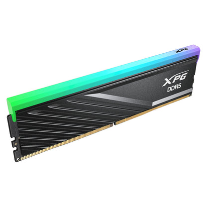 ADATA DIMM 8 GB DDR5-5600 (1x 8 GB) (schwarz, AX5U5600C468G-SLABRBK, XPG Lancer Blade RGB, INTEL XMP, AMD EXPO)