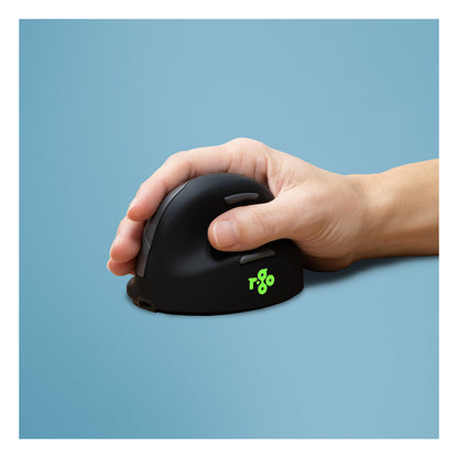 R-Go HE Break Small Wireless Bluetooth, Ergonomische Maus Klein (Handlänge über 165mm), für Rechtshänder, Anti-RSI-Software