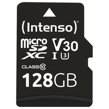 CARD Intenso 128GB MicroSDXC Speicherkarte Professional [inkl. SD Adapter]