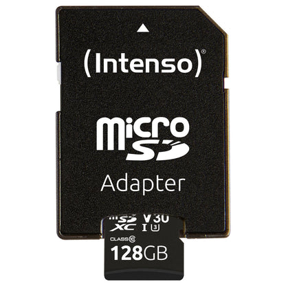 CARD Intenso 128GB MicroSDXC Speicherkarte Professional [inkl. SD Adapter]