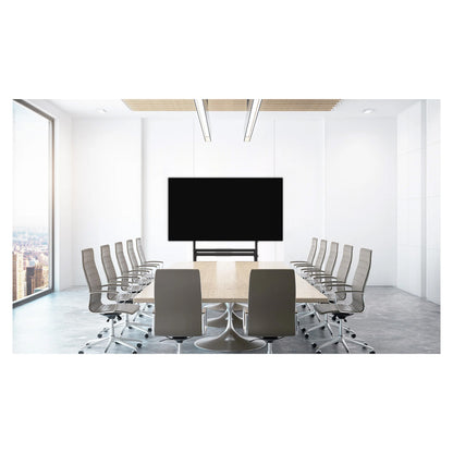 Vision VFM-F12 - Wagen - für LCD-Display - Staffelei-Stil - Stahl - mattschwarz - Bildschirmgröße: 139.7-254 cm (55 in-100 in)