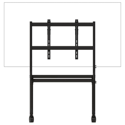 Vision VFM-F12 - Wagen - für LCD-Display - Staffelei-Stil - Stahl - mattschwarz - Bildschirmgröße: 139.7-254 cm (55 in-100 in)