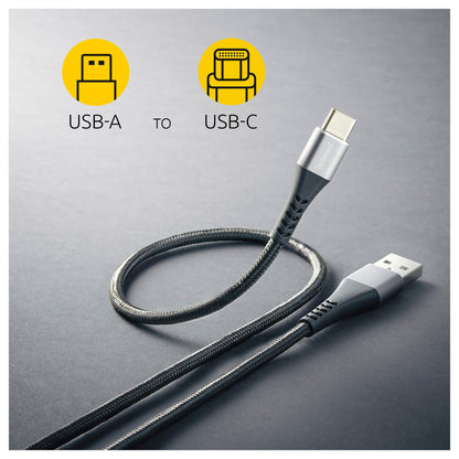 Intenso USB Lade- + Datenkabel A315C USB-A > USB-C schwarz 1,5m
