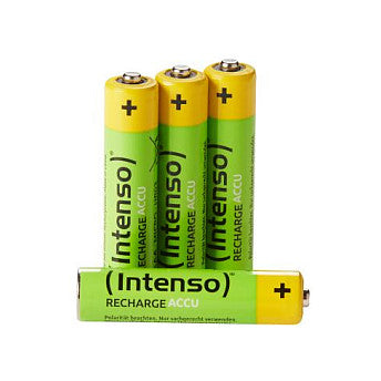 Intenso Batteries Rechargeable Eco AAA HR03 850mAh 4er Blister