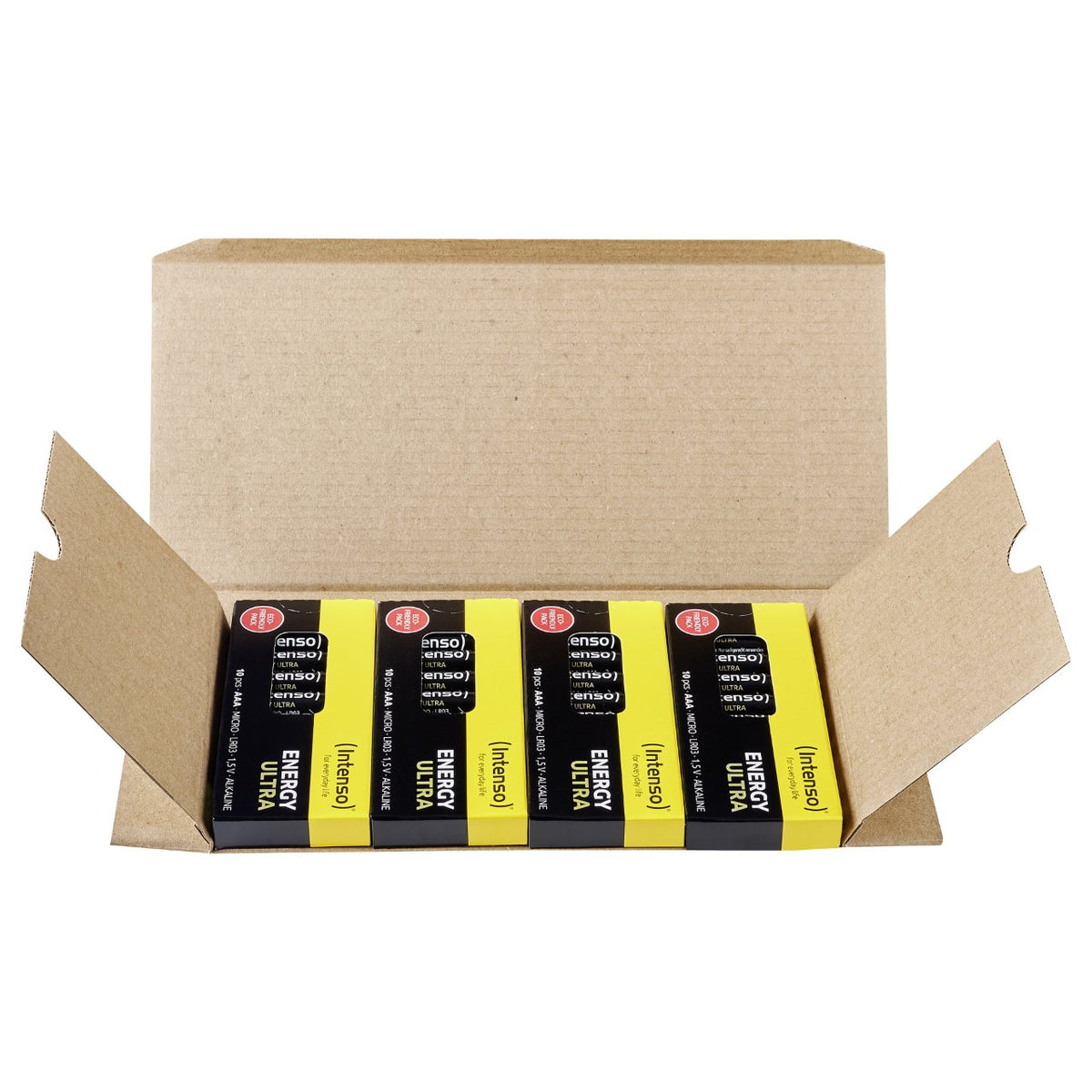 Intenso Energy Ultra AAA - LR03 (schwarz/gelb, 40er Pack)