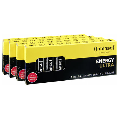 Intenso Energy Ultra AA LR06 (schwarz/gelb, 40er Pack)