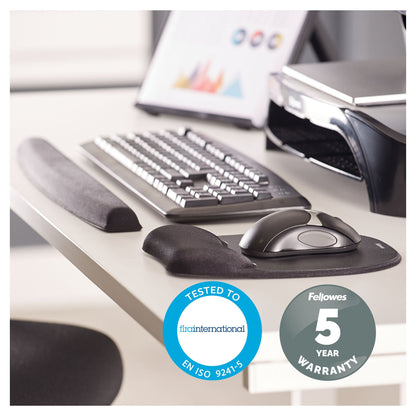 Fellowes Memory Foam Handgelenkauflage mit Mauspad sw