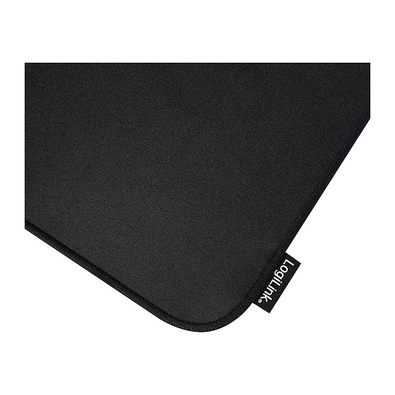 Logilink Mauspad, vernähte Kanten, 250x220mm, schwarz, Gr.M
