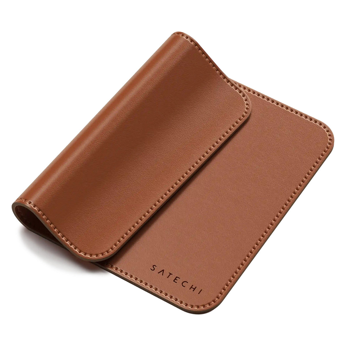 Satechi Vegan-Leather Premium Mouse Pad Braun