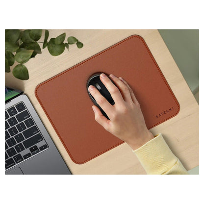 Satechi Vegan-Leather Premium Mouse Pad Braun