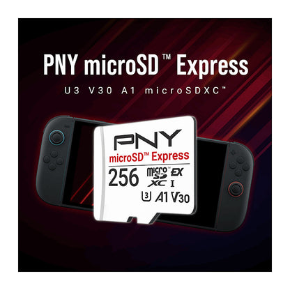 STICK 256GB Express microSD memory card P-SDU256P31880EXP-GE