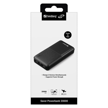 SANDBERG Saver Powerbank 20000mAh