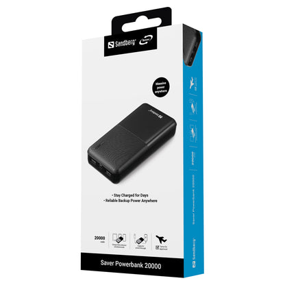 SANDBERG Saver Powerbank 20000mAh