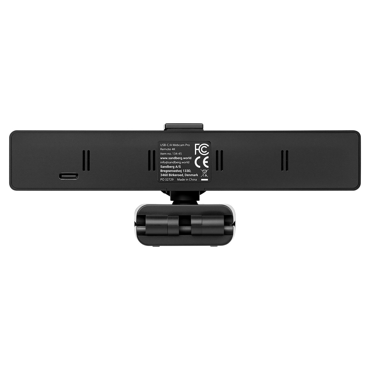 SANDBERG USB-C/A WEBCAM PRO REMOTE 4K