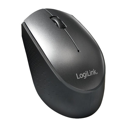 LogiLink Maus - optisch - 3 Tasten - kabellos - 2.4 GHz - kabelloser Empfänger (USB)