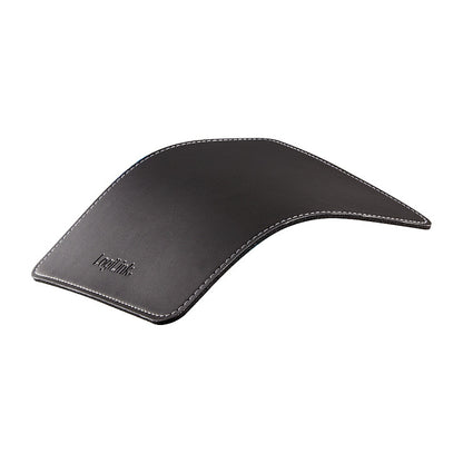 Logilink Mauspad Leder Design schwarz