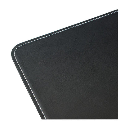 Logilink Mauspad Leder Design schwarz