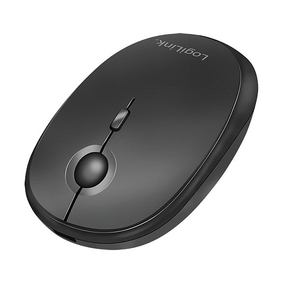 Logilink Maus Funk & Bluetooth,2.4GHz,800/1200/1600dpi,schw.