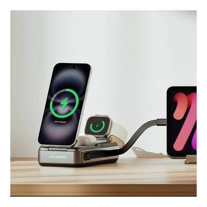Alogic Roam 6-in-1 Powerbank 21.000 mAh with Qi2 + 100W USB-C