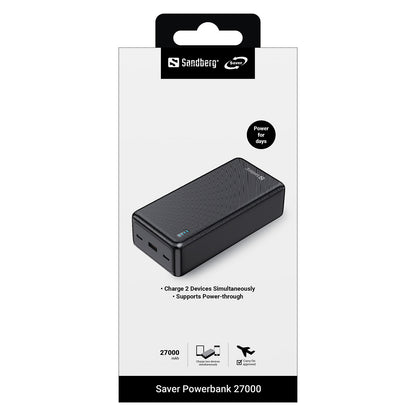SANDBERG Saver Powerbank 27000