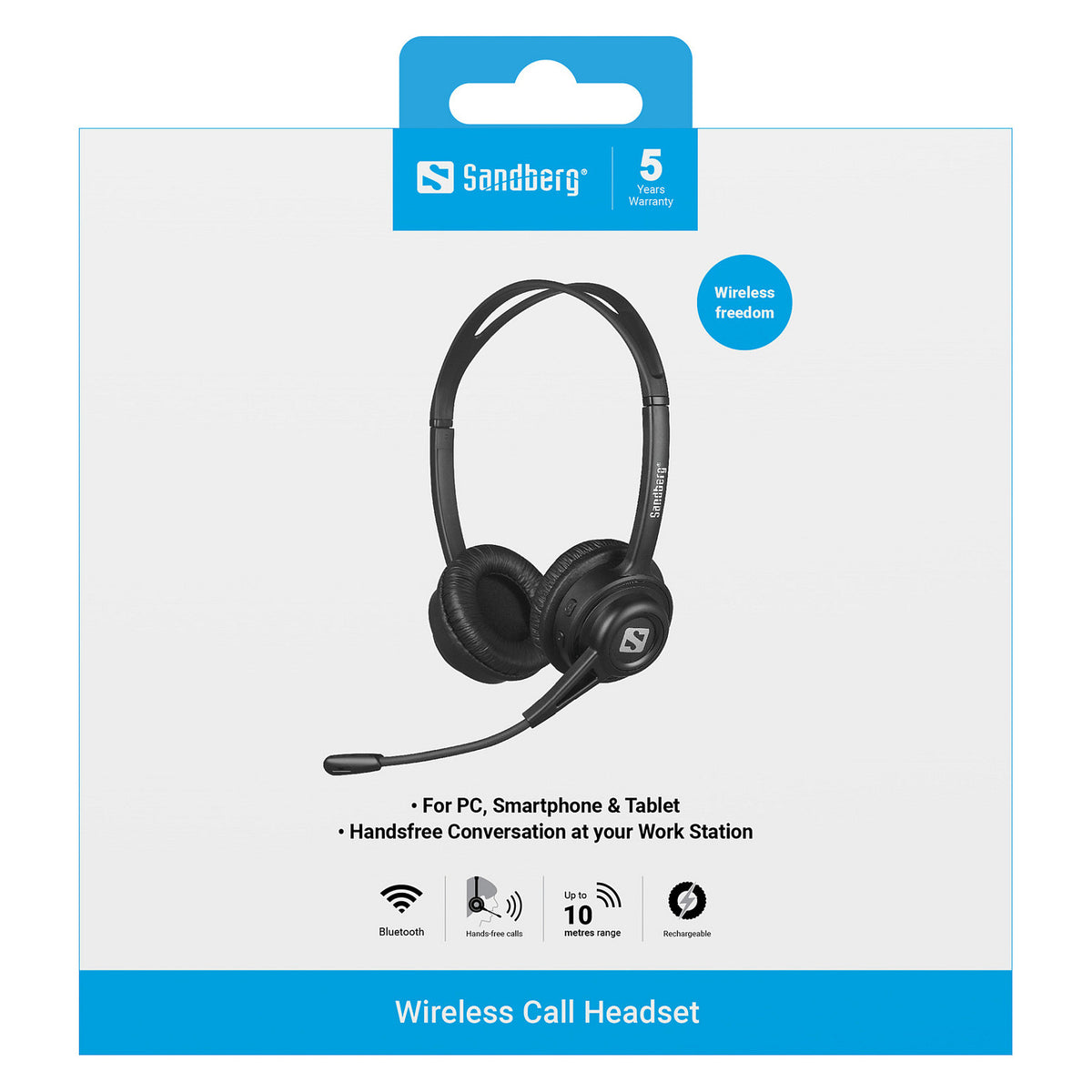 126-43 SANDBERG Call Headset kabellos