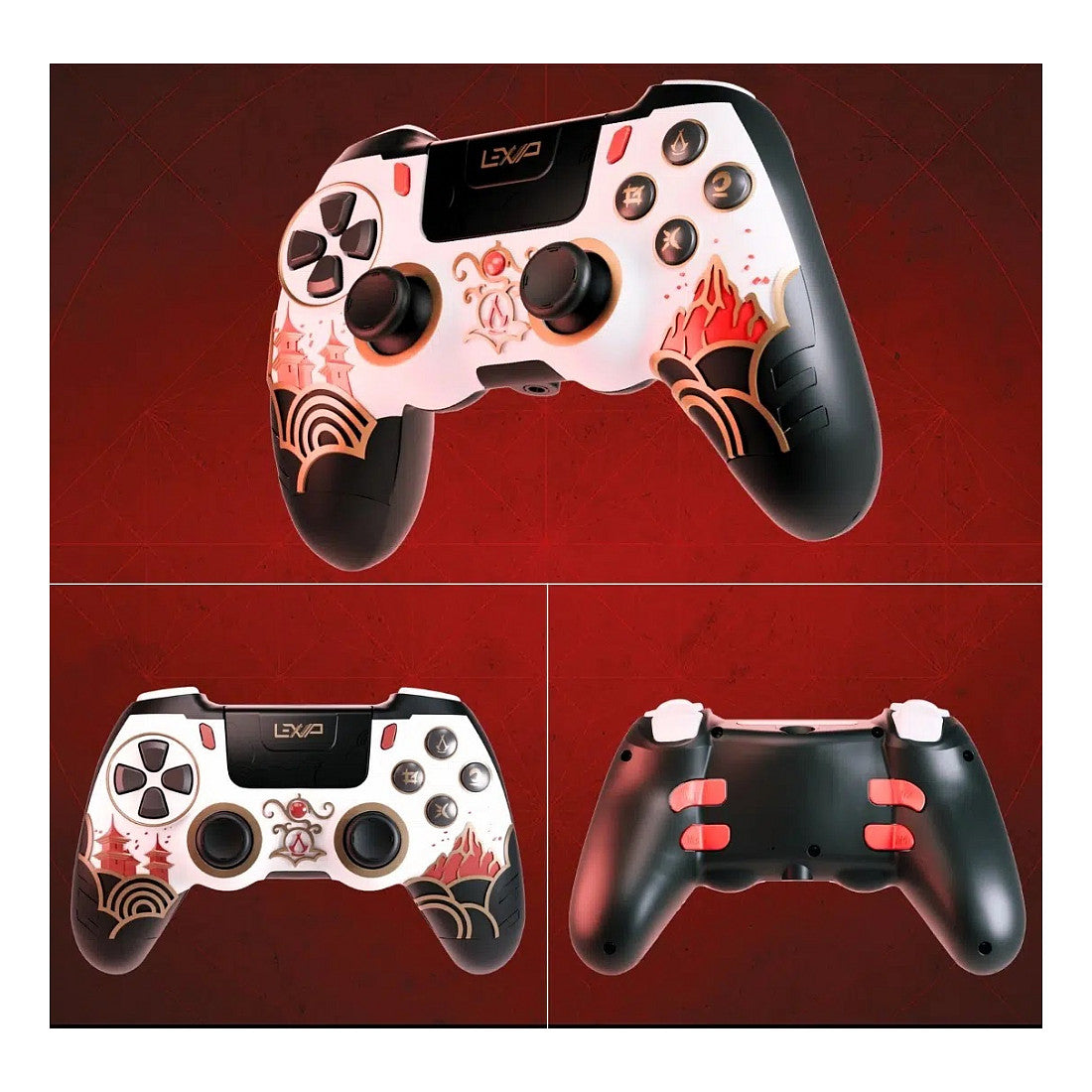 LEXIP X UBISOFT Assassins Creed Shadows ASSASSIN Box PC Game Headset Controller