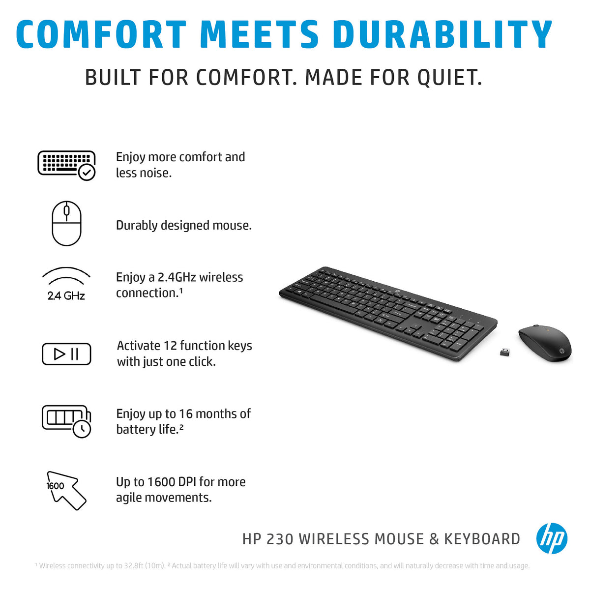 18H24AA#ABD HP 230 Tastatur+Maus