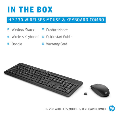 18H24AA#ABD HP 230 Tastatur+Maus