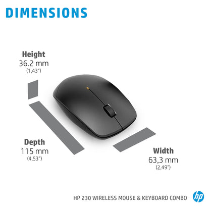 18H24AA#ABD HP 230 Tastatur+Maus