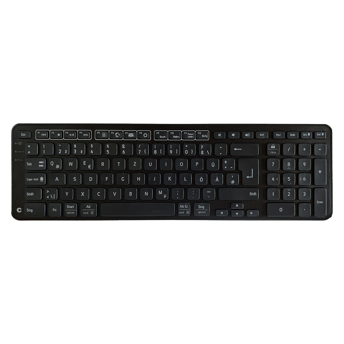 TAS Contour Balance Tastatur wireless DE-Layout schwarz
