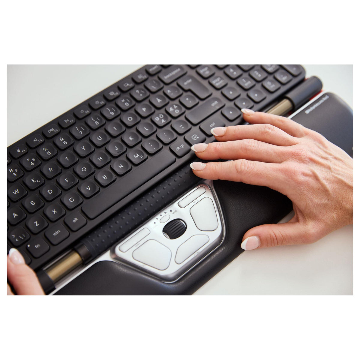 Contour RollerMouse RED wireless silber