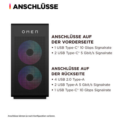HP OMEN 35L GT16-0065ng AMD Ryzen™ 7 8700F Gaming PC