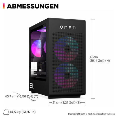 HP OMEN 35L GT16-0065ng AMD Ryzen™ 7 8700F Gaming PC